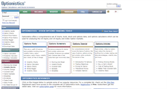 Desktop Screenshot of optionistics.com